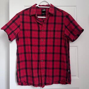 North Face Button Up Shirt